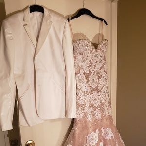 Dress w/matching custom made blazer
